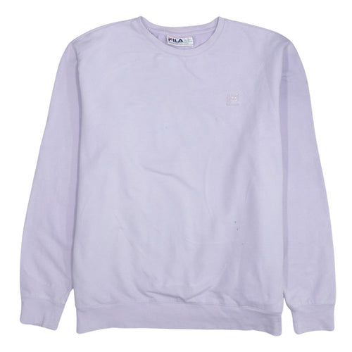 Fila Women’s Lilac Crew Neck Long Sleeve Sweatshirt XL