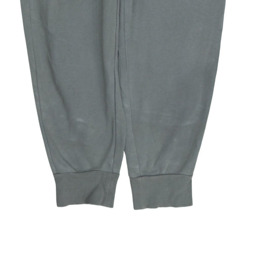 Puma Men's Grey Fleece Jogger Trousers XL Regular Fit