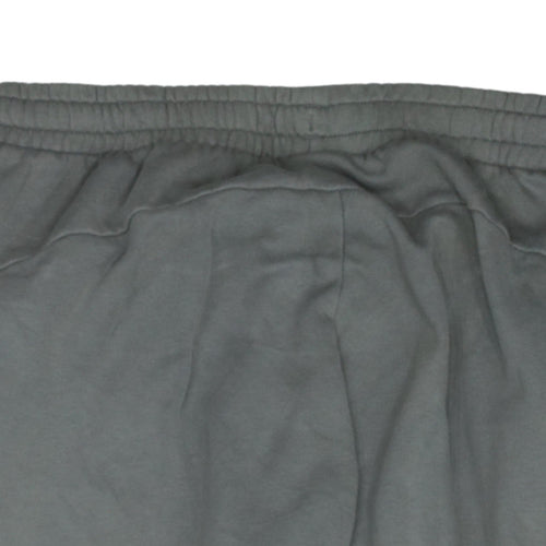 Puma Men's Grey Fleece Jogger Trousers XL Regular Fit