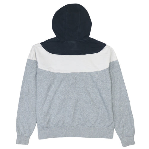 Nike Men’s Grey Pullover Hoodie M Sports Fleece Logo