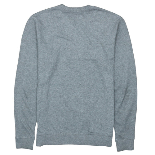 Vans Mens Grey Small Pullover Sweatshirt Crew Neck Logo Skate