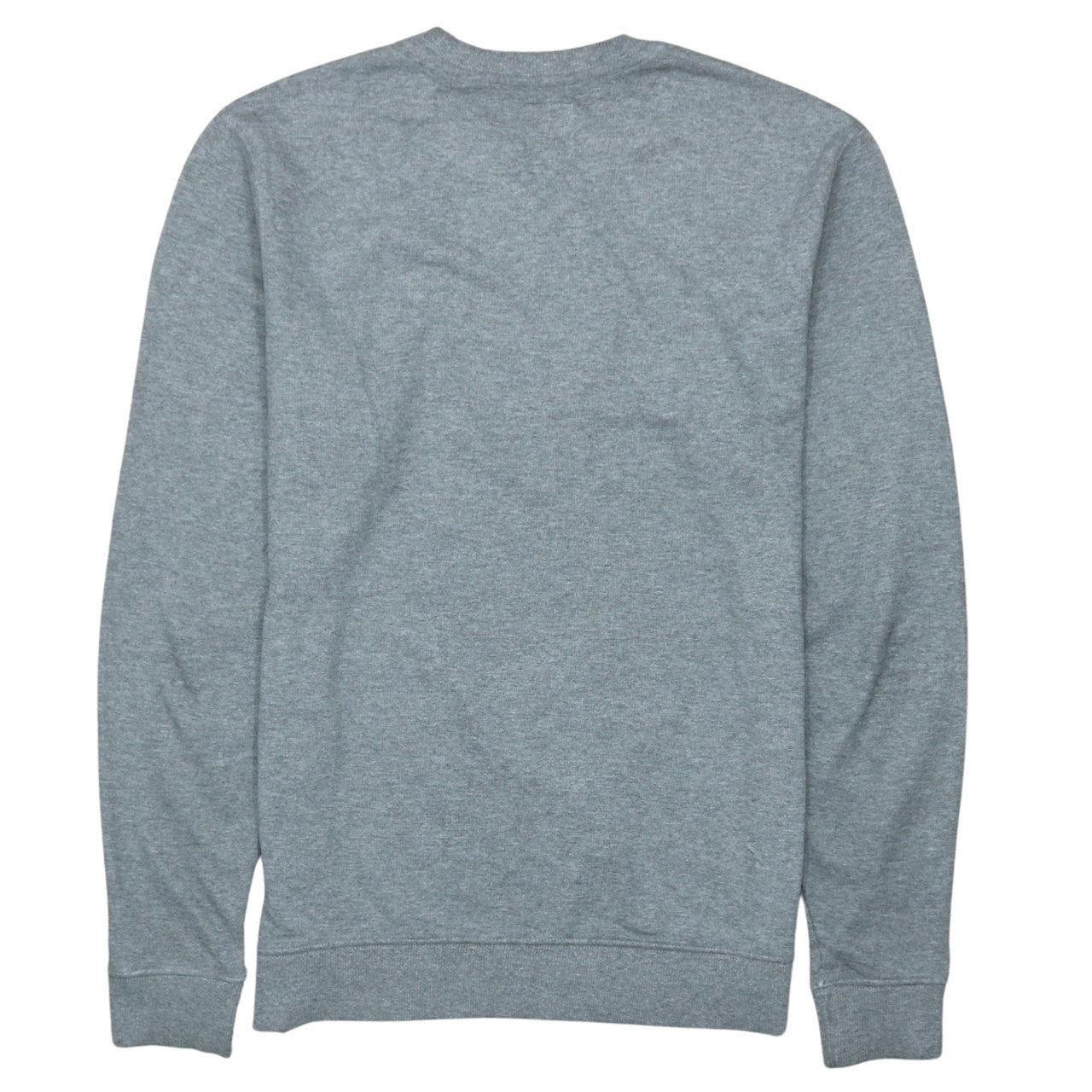 Vans Mens Grey Small Pullover Sweatshirt Crew Neck Logo Skate