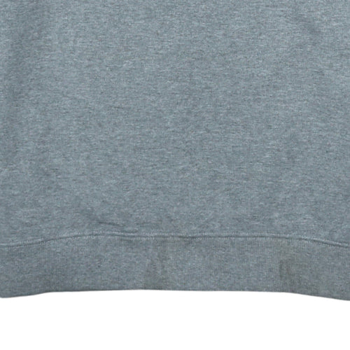 Vans Mens Grey Small Pullover Sweatshirt Crew Neck Logo Skate
