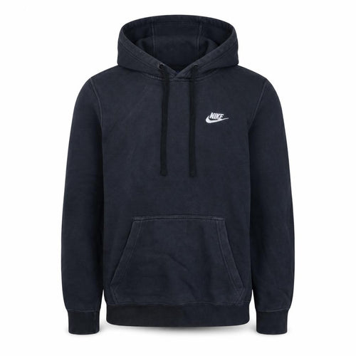Nike Men's Black XS Pullover Hoodie with Logo and Kangaroo Pocket