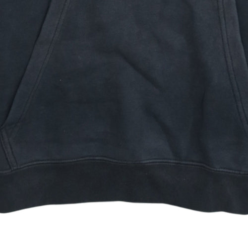 Nike Men's Black XS Pullover Hoodie with Logo and Kangaroo Pocket