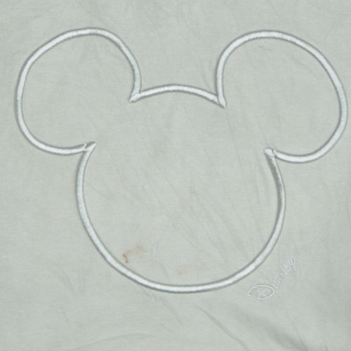 H&M Women’s Beige Disney Mickey Hoodie Size L Pullover Sweatshirt