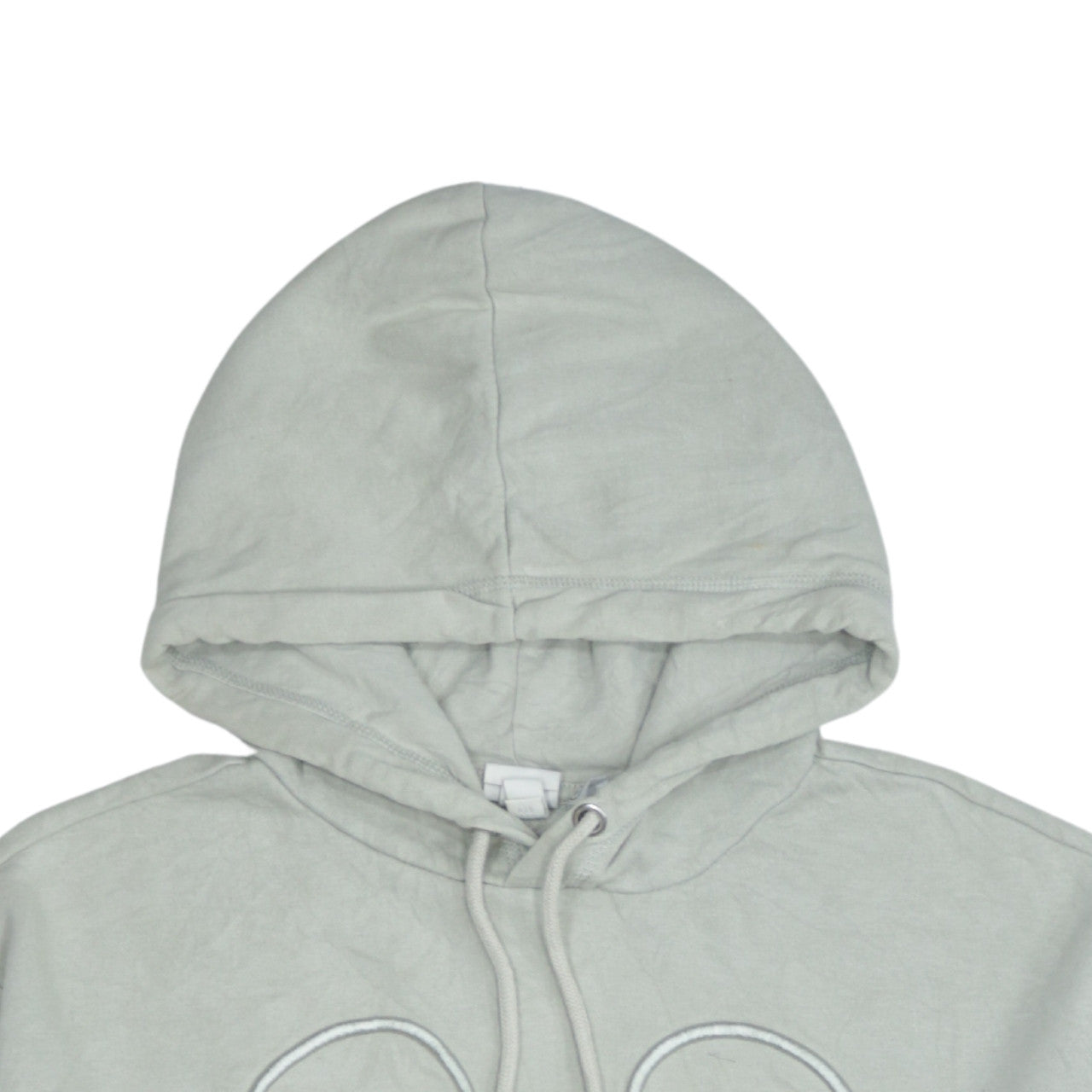 H&M Women’s Beige Disney Mickey Hoodie Size L Pullover Sweatshirt