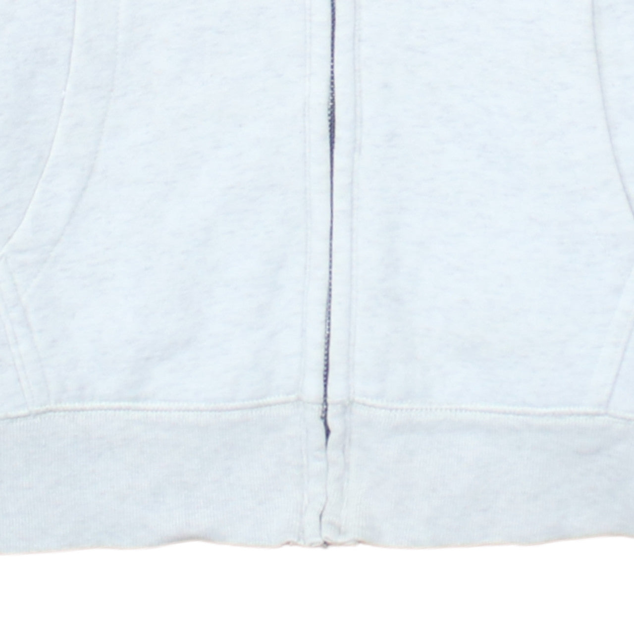 GAP Mens Grey XS Full Zip Fleece Hoodie with Logo