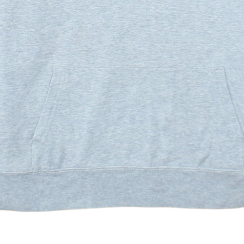 GAP Mens Grey Pullover Hoodie M Stretch Cotton Blend