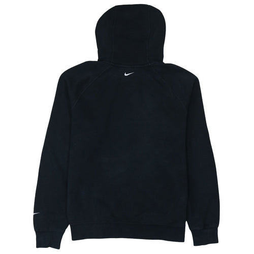 Nike Men's Black Pullover Hoodie M Logo Graphic Fleece Sweatshirt
