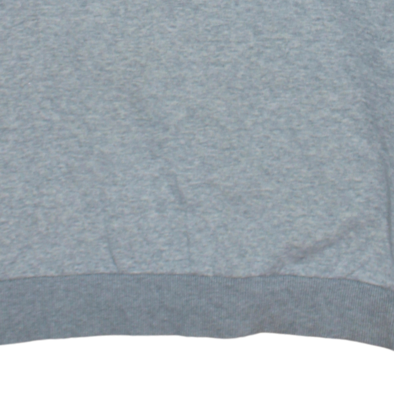 Adidas Women Grey 1/4 Zip Sweatshirt Medium Classic Logo Pullover