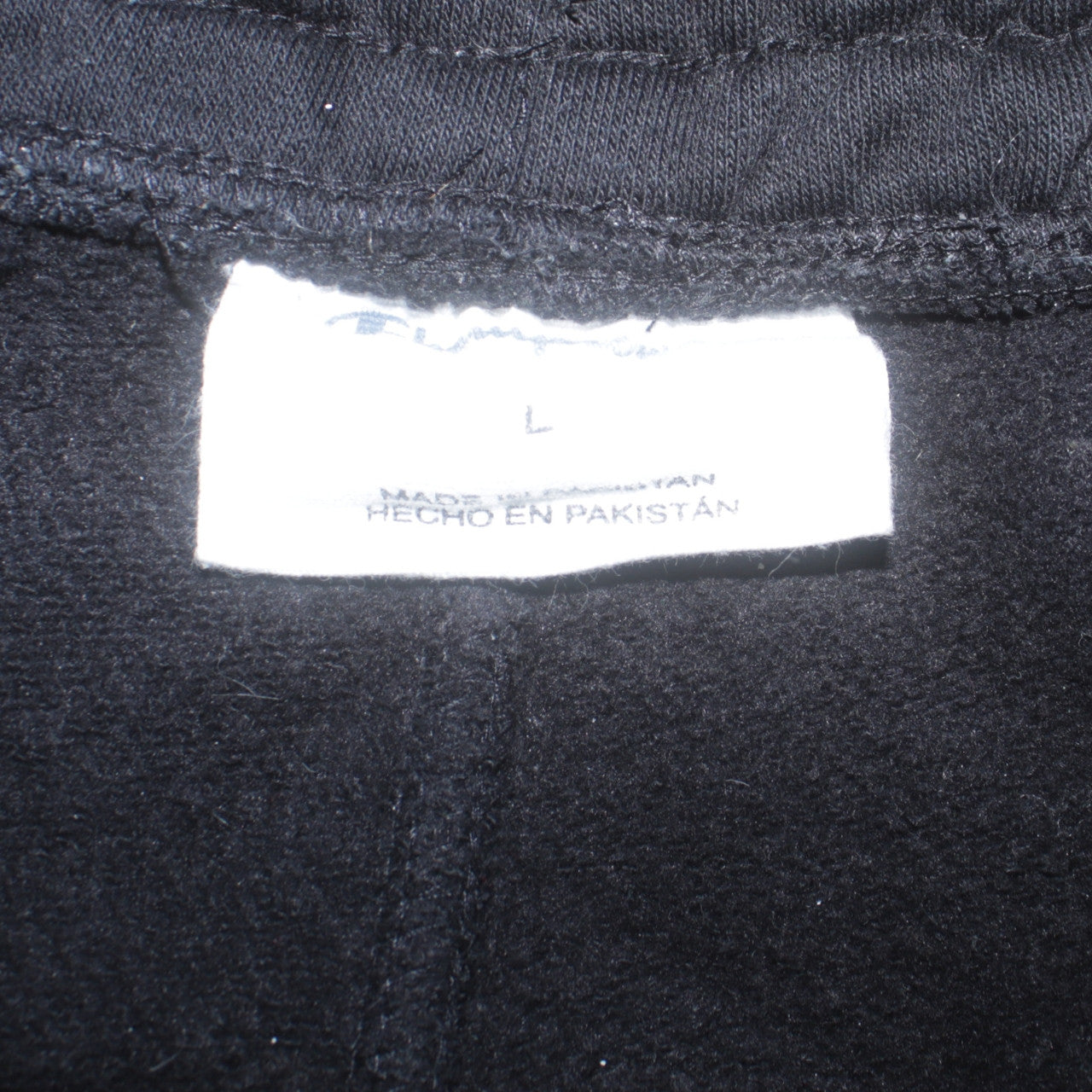 Champion Men's Black L Jogger Sweatpants Cotton Blend