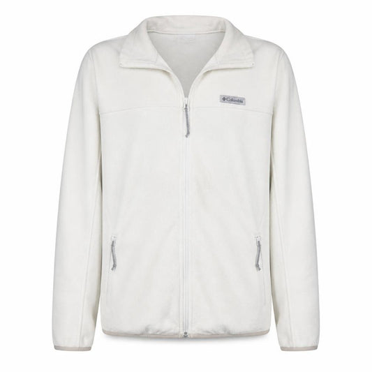 Columbia Men's Ivory Fleece Full Zip Jacket Size L Outdoor Activewear