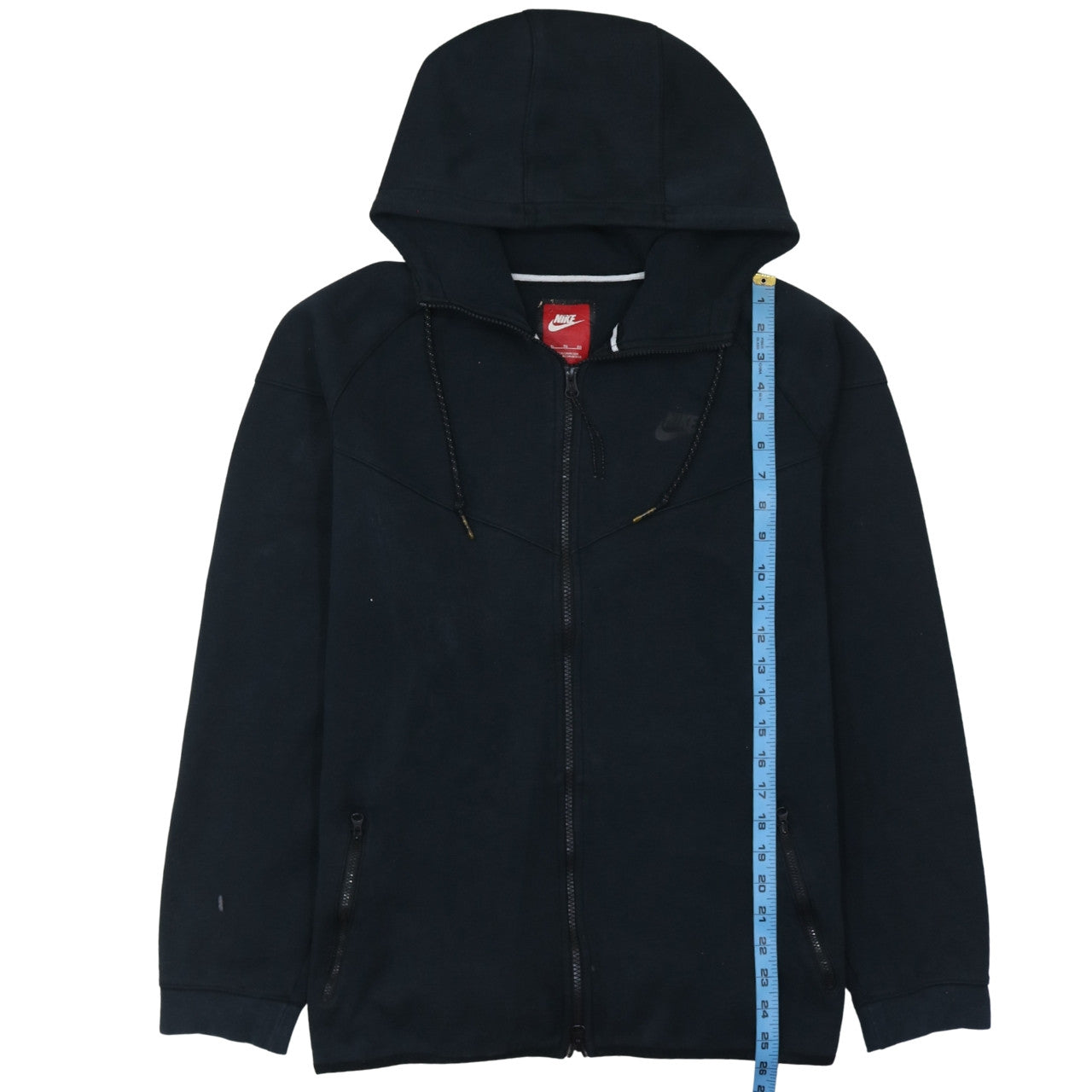 Nike Men's Black XL Full Zip Hoodie Sweatshirt
