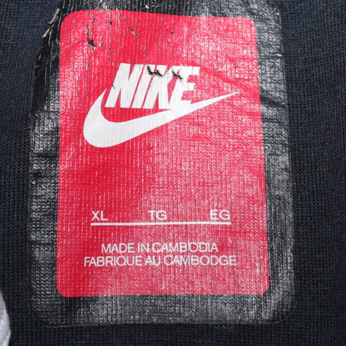 Nike Men's Black XL Full Zip Hoodie Sweatshirt
