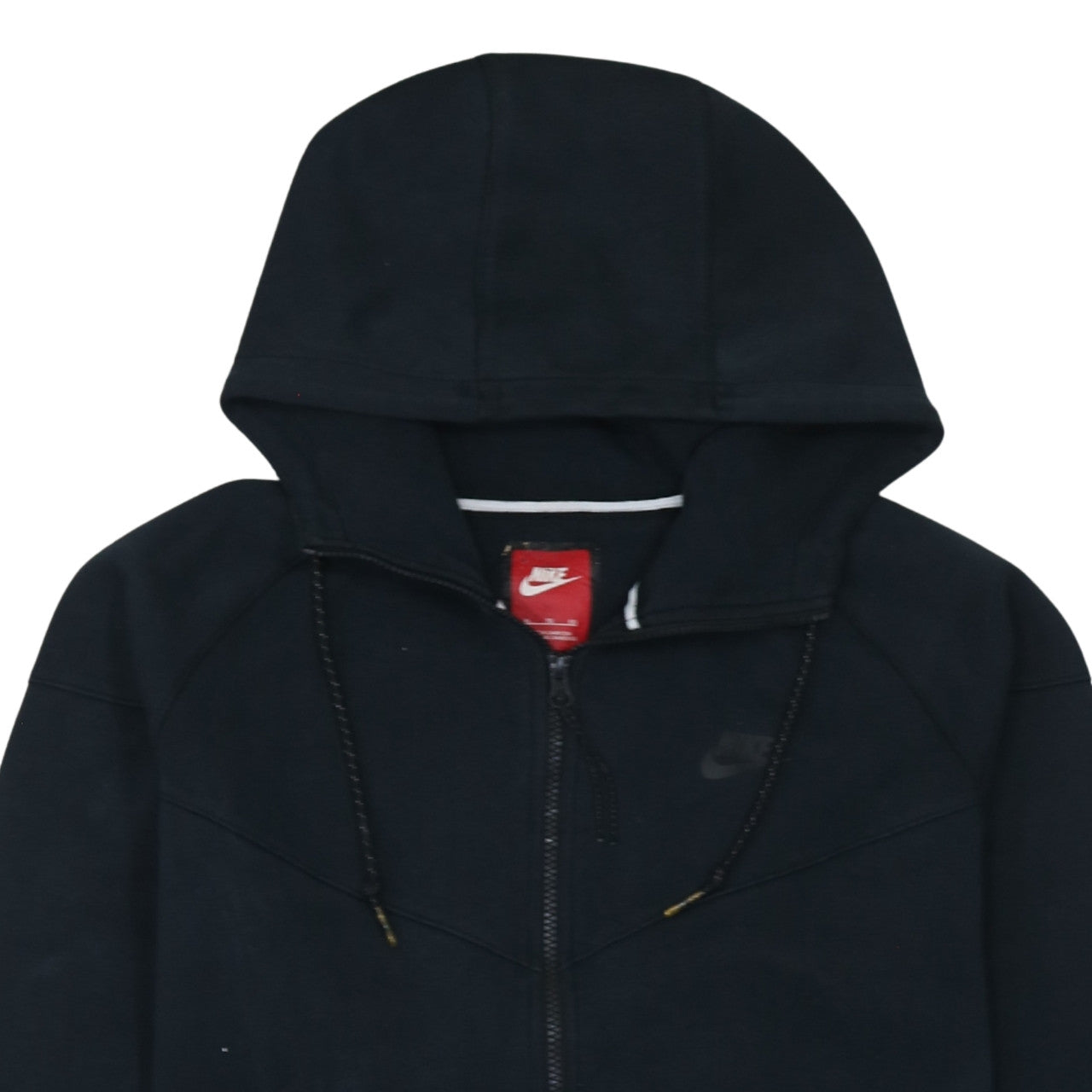Nike Men's Black XL Full Zip Hoodie Sweatshirt