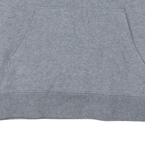 Vans Men’s Grey Pullover Hoodie Medium Regular Fit Logo Skate Style