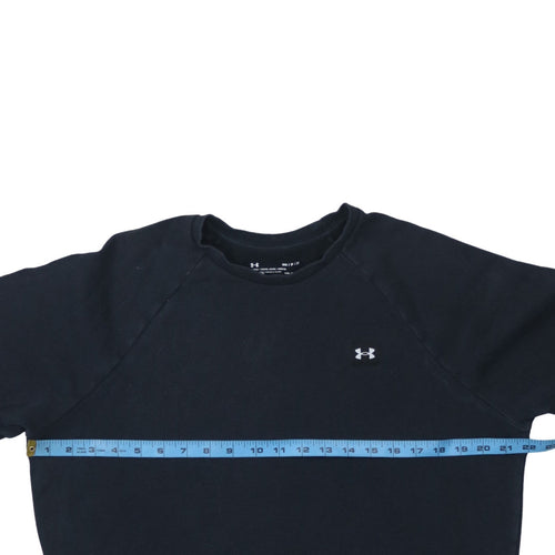 Under Armour Men's Black Small Pullover Fleece Sweatshirt