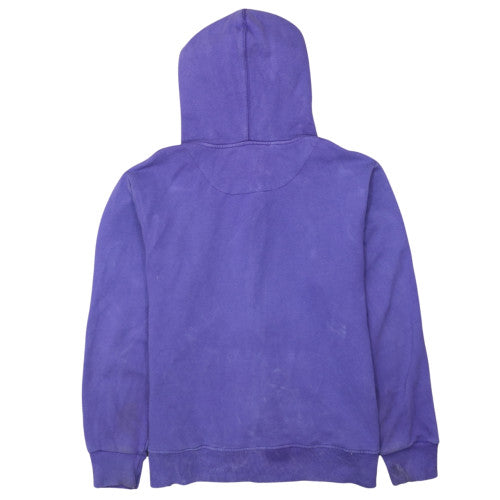 Nike Men's Purple Full Zip Hoodie L Sports Fleece Sweatshirt