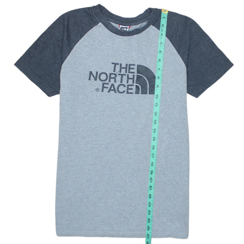 The North Face Men's Grey Short Sleeve Crew Neck T-Shirt Size S