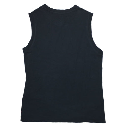 Levi's Men's Black Graphic Sleeveless Cotton Tee M