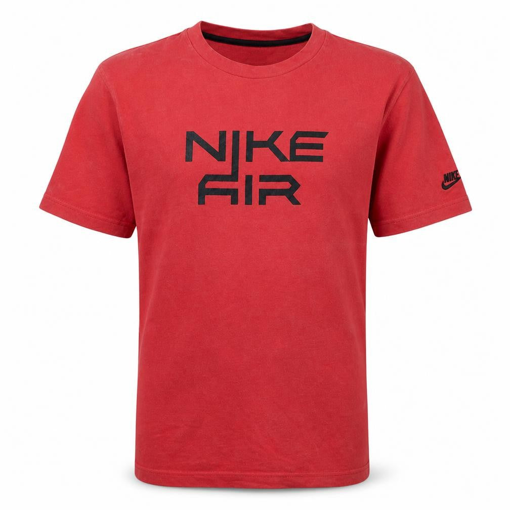 Nike Boys Red Air Graphic T-Shirt XL 13-14 Years Short Sleeve Sportswear