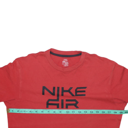 Nike Boys Red Air Graphic T-Shirt XL 13-14 Years Short Sleeve Sportswear