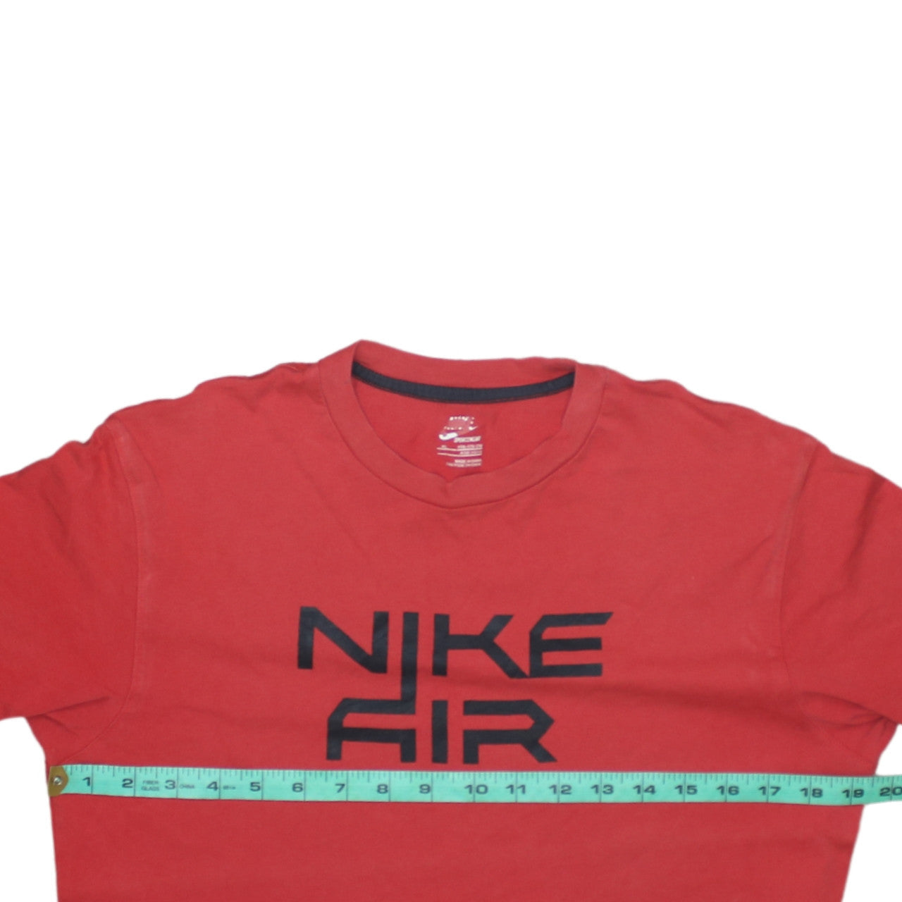Nike Boys Red Air Graphic T-Shirt XL 13-14 Years Short Sleeve Sportswear