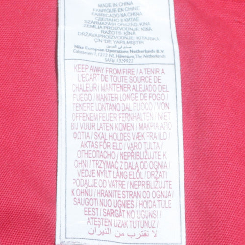 Nike Boys Red Air Graphic T-Shirt XL 13-14 Years Short Sleeve Sportswear
