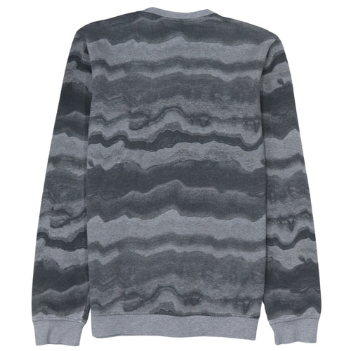 Adidas Men's Grey Camouflage Crew Neck Pullover Sweatshirt Size S
