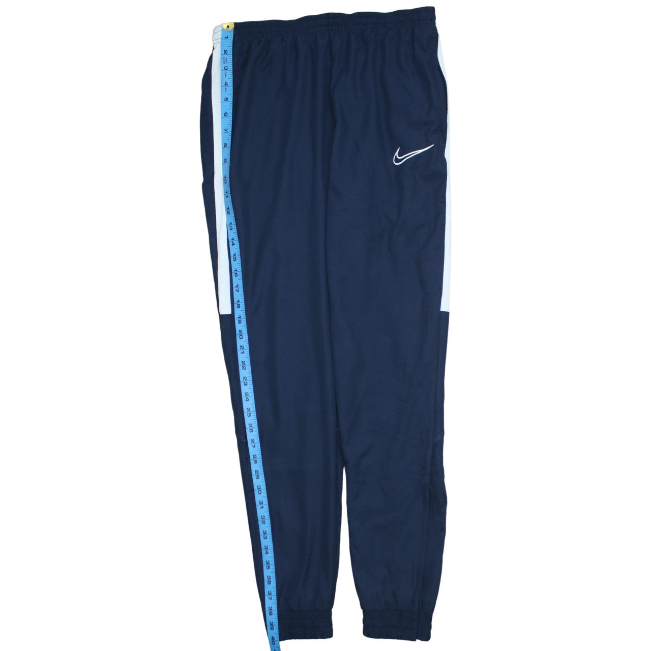Nike Men's Blue Dri-FIT Track Pants M Moisture Wicking Athletic Trousers