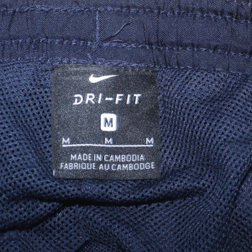 Nike Men's Blue Dri-FIT Track Pants M Moisture Wicking Athletic Trousers