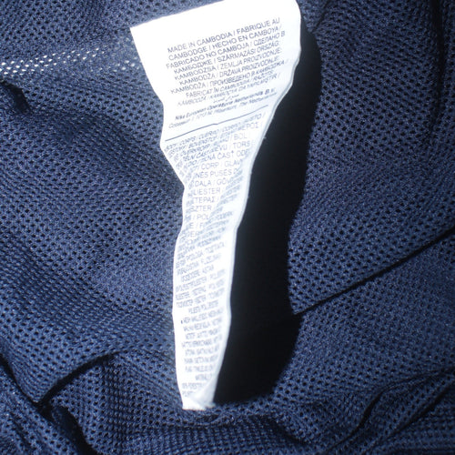 Nike Men's Blue Dri-FIT Track Pants M Moisture Wicking Athletic Trousers