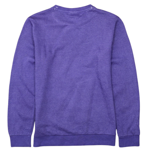 Champion Boys Purple Logo Sweatshirt Size 13-14 Years Crew Neck Fleece