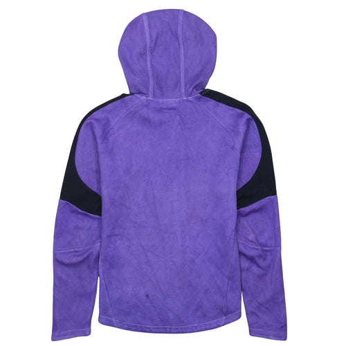 Puma Men's Purple Full Zip Hooded Fleece Hoodie Size M