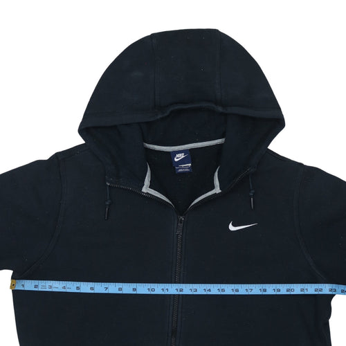 Nike Men's Black Full Zip Hoodie L Fleece Sportswear