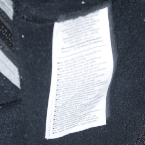 Nike Men's Black Full Zip Hoodie L Fleece Sportswear
