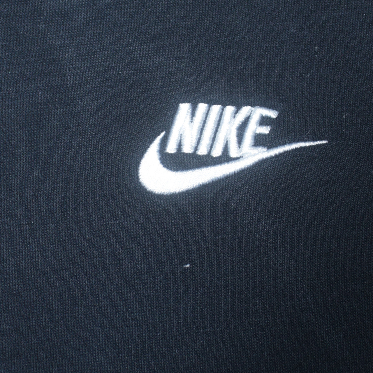 Nike Men's Black Pullover Hoodie M Fleece Logo Sweatshirt