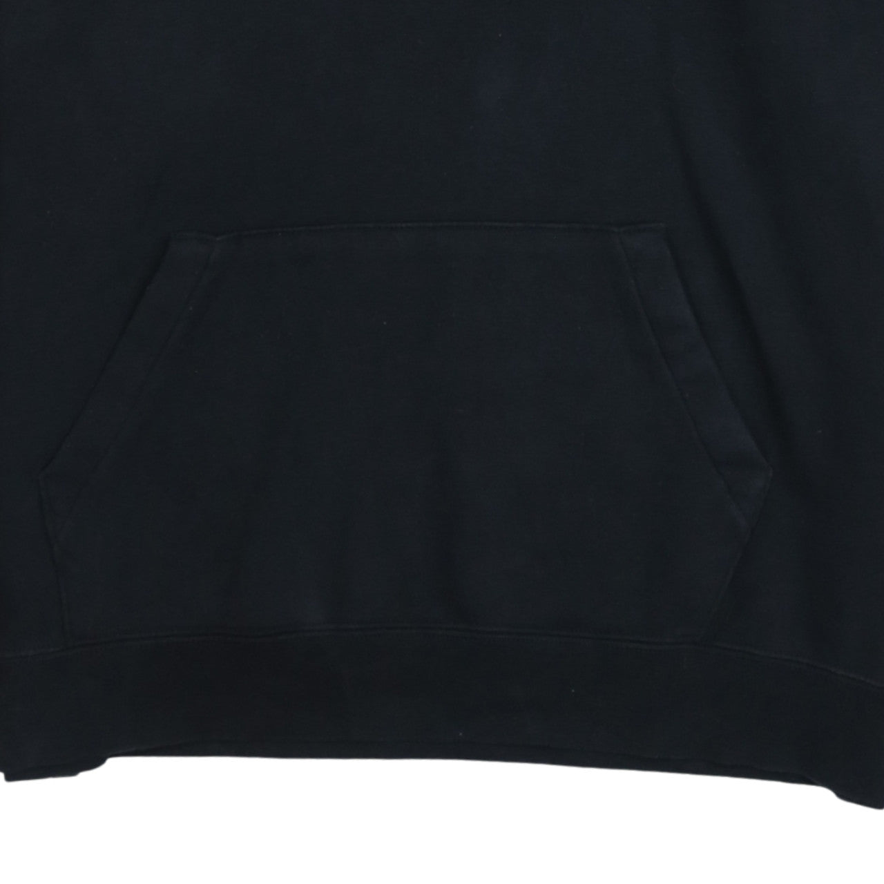 Nike Men's Black Pullover Hoodie M Fleece Logo Sweatshirt