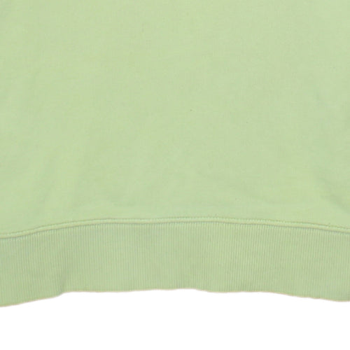 Calvin Klein Jeans Womens Light Green Hoodie Size 14 Cotton Pullover