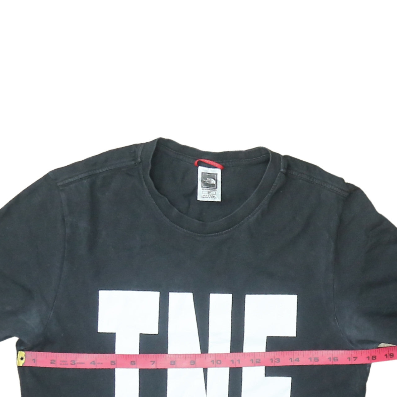 The North Face Mens Black Graphic Logo T-Shirt Size S