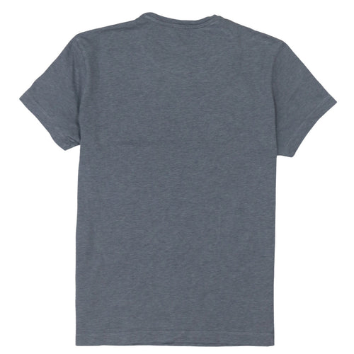 Calvin Klein Jeans Men's Blue Small Crew Neck Cotton T-Shirt