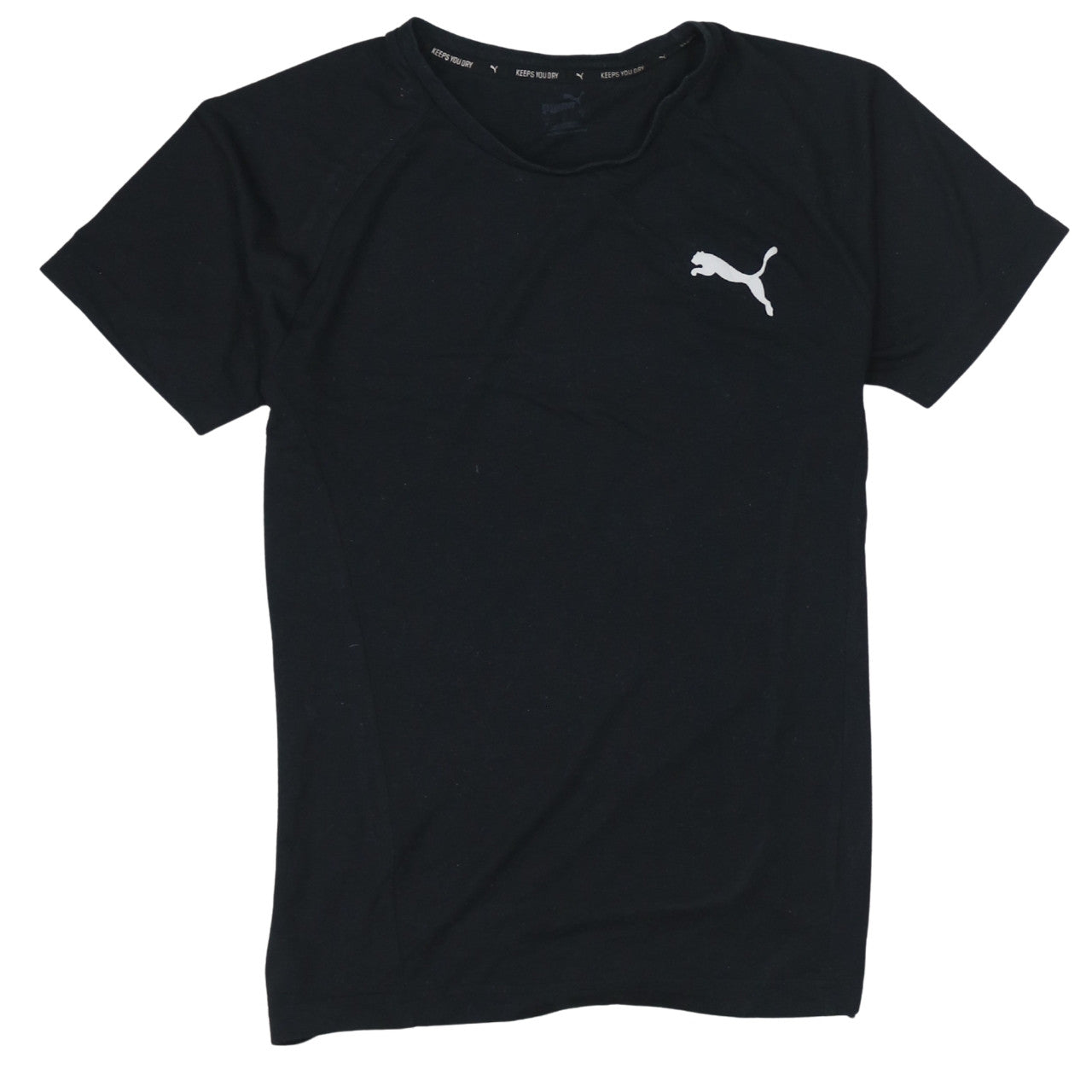 Puma Men's Black Short Sleeve DryCELL Sports T-Shirt Size S