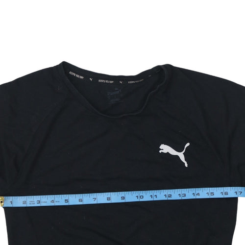 Puma Men's Black Short Sleeve DryCELL Sports T-Shirt Size S