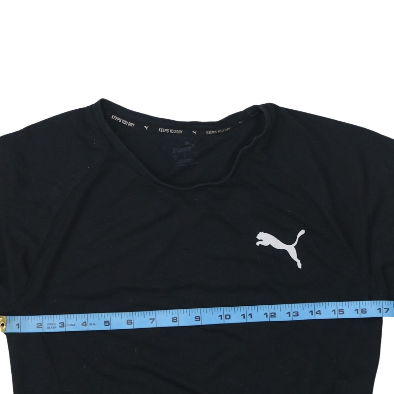 Puma Men's Black Short Sleeve DryCELL Sports T-Shirt Size S