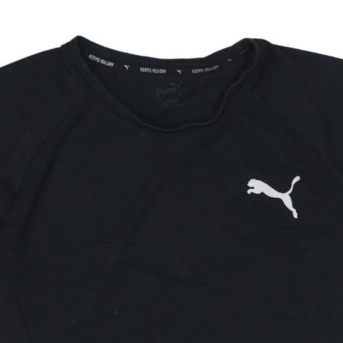 Puma Men's Black Short Sleeve DryCELL Sports T-Shirt Size S