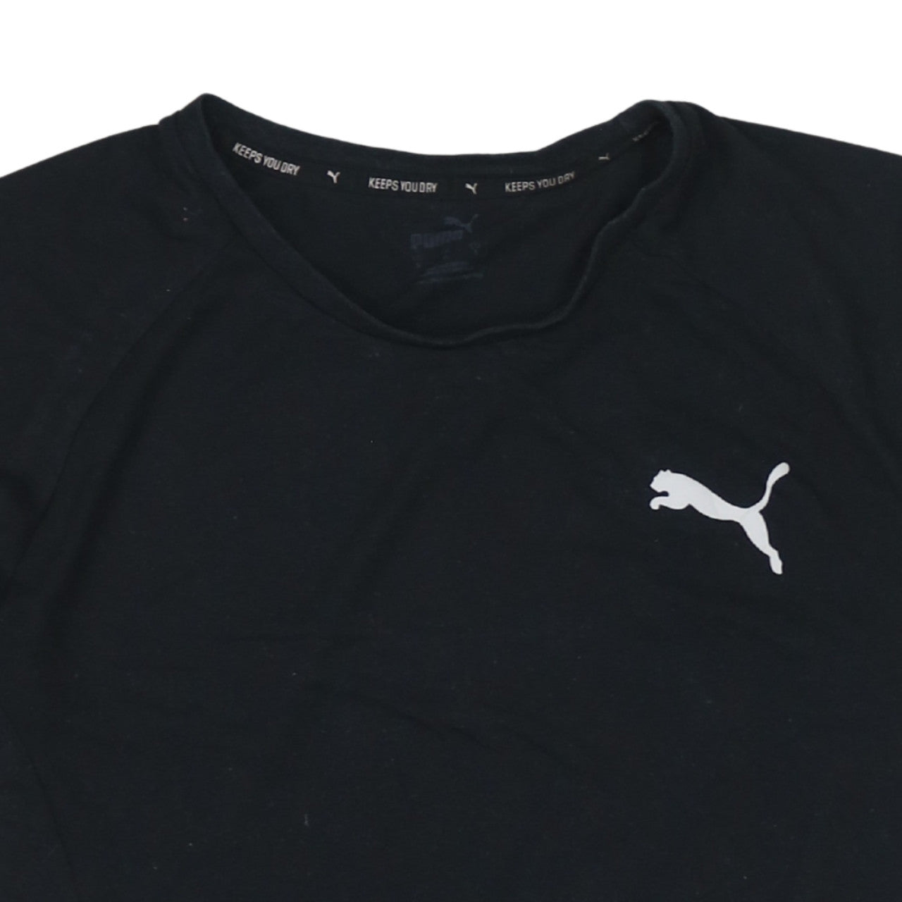 Puma Men's Black Short Sleeve DryCELL Sports T-Shirt Size S