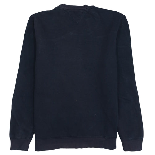Tommy Hilfiger Men's Blue Logo Pullover Sweatshirt Size M