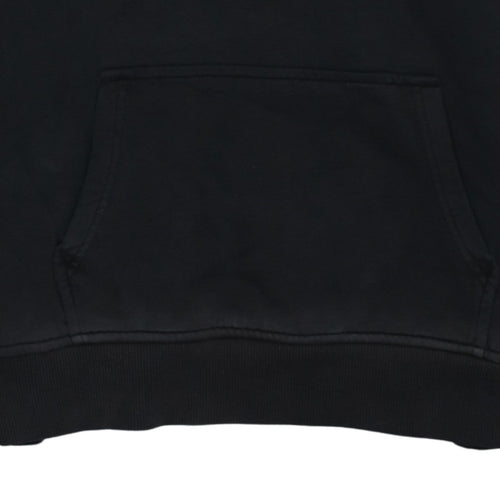The North Face Boys Black XL Pullover Hoodie with Logo Print