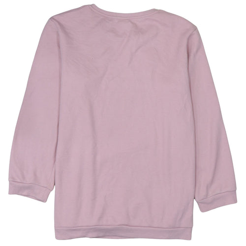 Disney Women Pink Thumper Bambi Pullover Sweatshirt UK 12-14 M